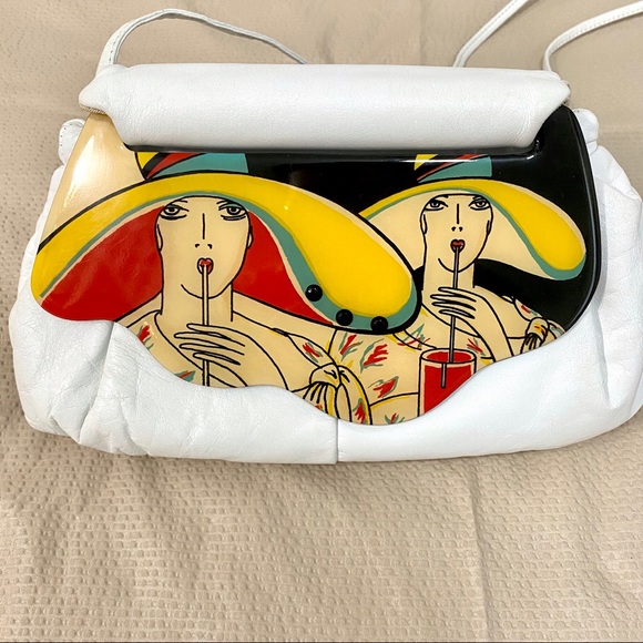 SOLD! Vintage Moon Bag - Picture 2 of 8